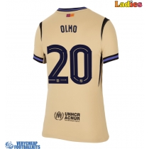 Barcelona Dani Olmo #20 Replica Away Shirt Ladies 2025-26 Short Sleeve